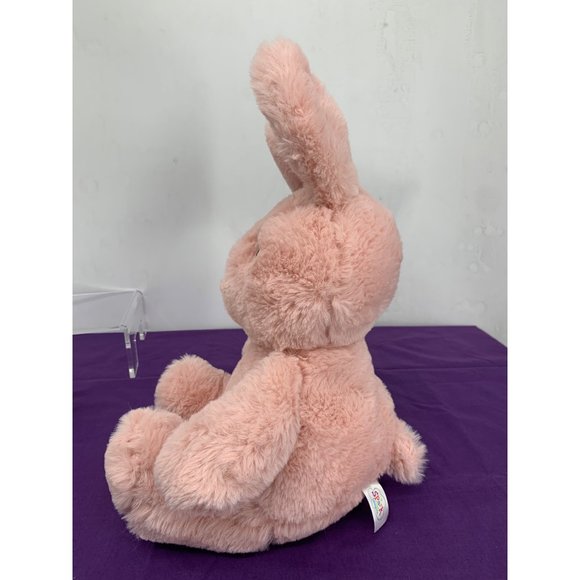 Spark your imagination Pink Rabbit BunnyJingle Rattle Embroidered Eyes and nose - Picture 7 of 10